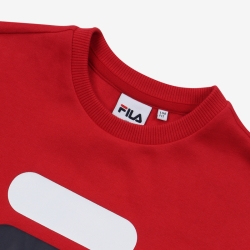 Fila Big F One-on-one Fiu T-shirt Sötét Piros | HU-33100